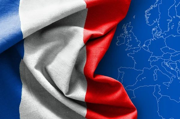 Flag of France — Stock Photo, Image