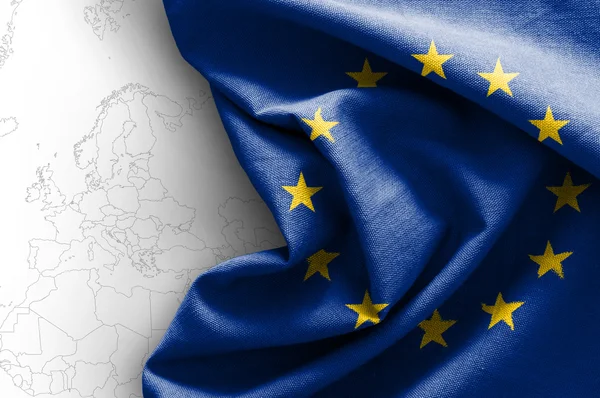 Bandera de Europa — Foto de Stock
