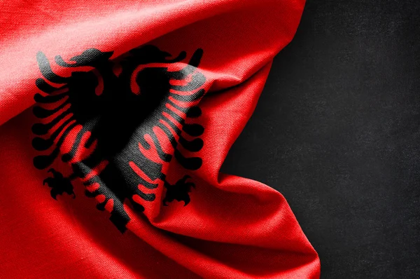 Flagga Albanien — 图库照片