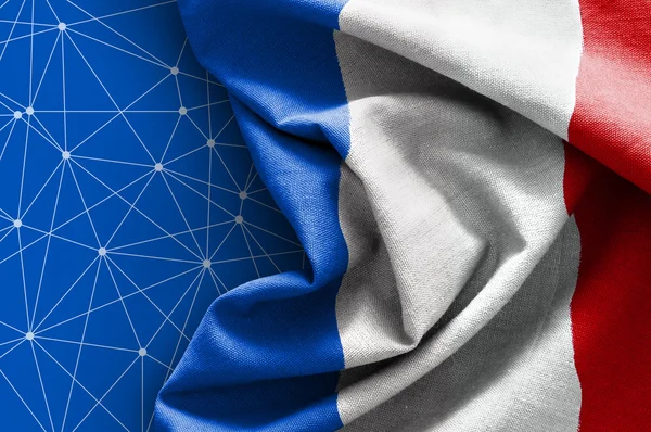 Flag of France — Stock Photo, Image