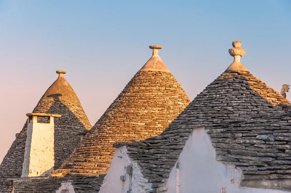 알베로 벨로의 trulli — 스톡 사진