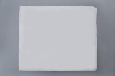 Mock-up tarama, gri bir arka plan.