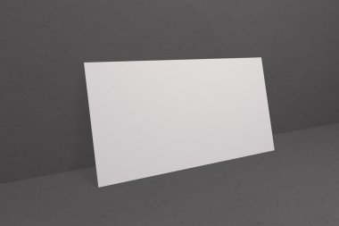 Kartvizit ve kapak standart biçimi alay. 