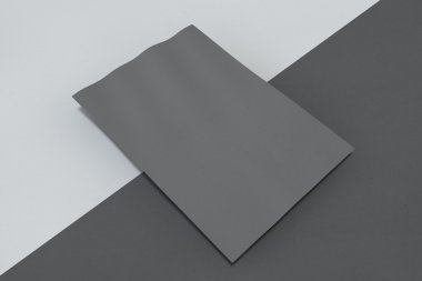 Poster koyu arka plan üzerinde yukarı alay. 