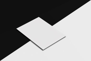 Mock-up kartpostal ve kapak.
