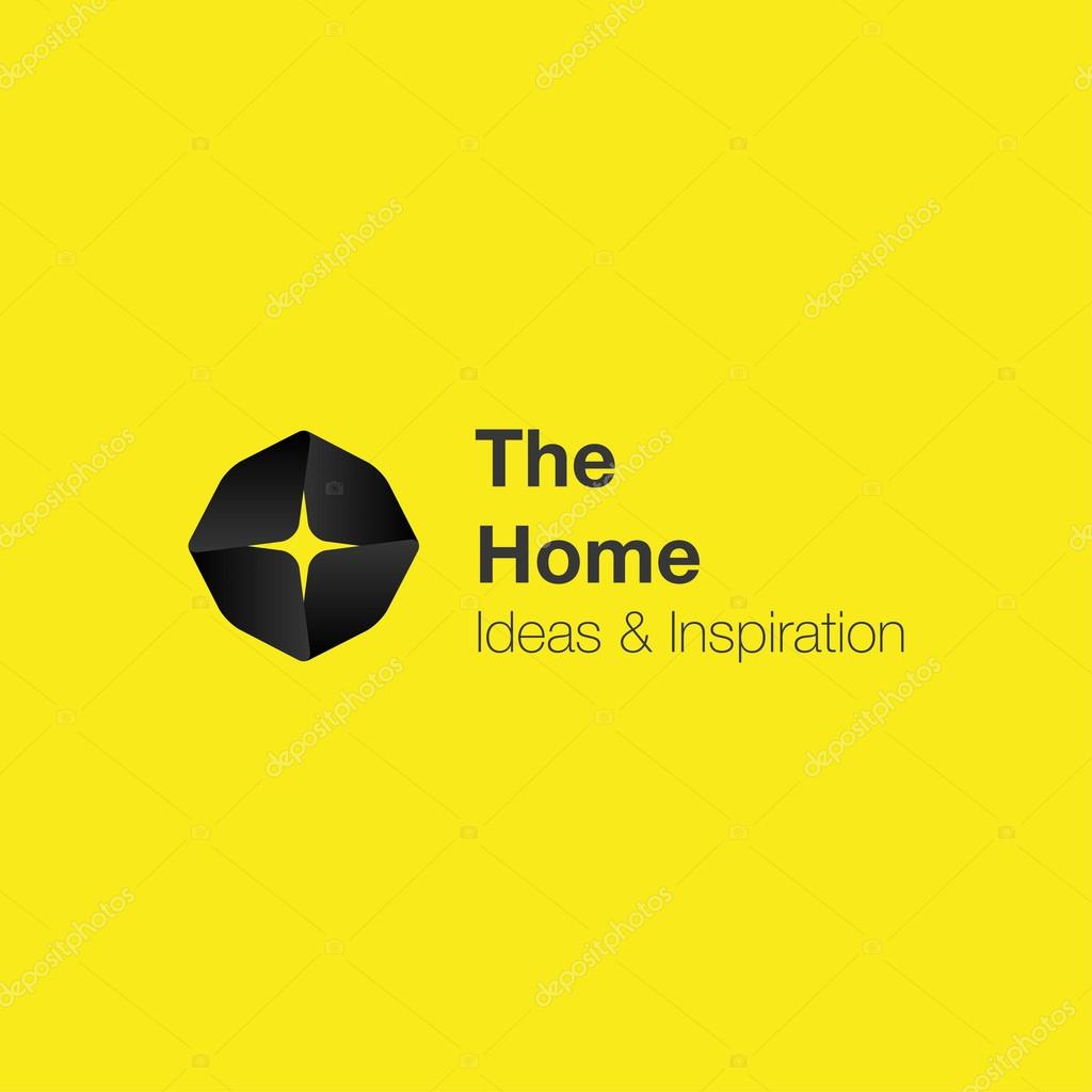 Vector logo template. Home ideas and inspiration