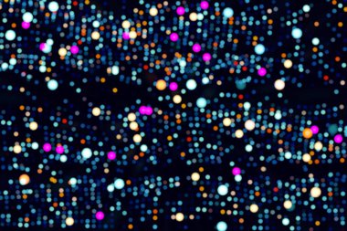 Mermilerle canlı renklerde soyut teknolojik arkaplan