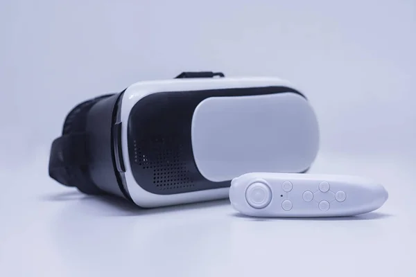 Afstandsbediening Achtergrond Van Glazen Voor Virtual Reality 360 Graden Video — Stockfoto