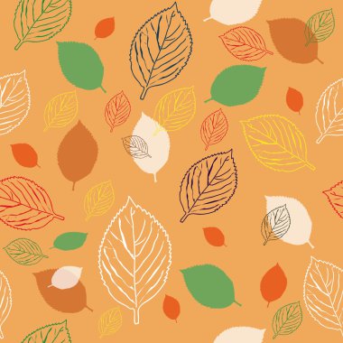 yaprak sonbaharda desen