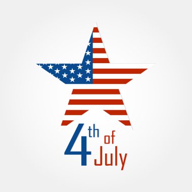 Bağımsızlık günü 4 Temmuz yıldız