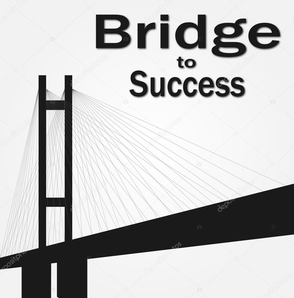 This is a big black bridge logo