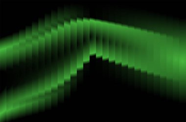 soyut yeşil arkaplan, hareket bulanıklığı