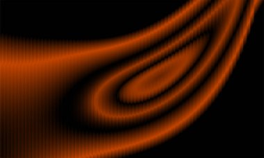 Parlayan dalgalarla soyut arkaplan, vektör illüstrasyonu