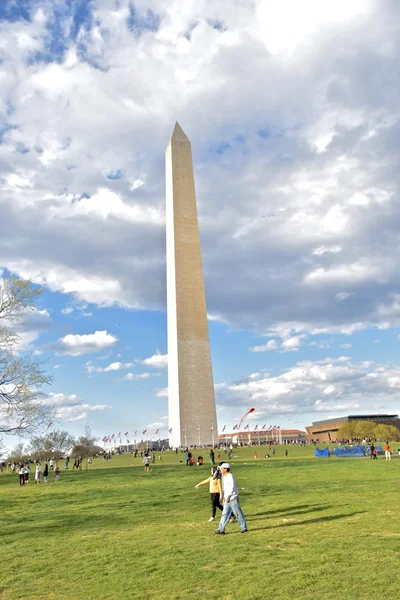 Washington monument på National Mall — Stockfoto