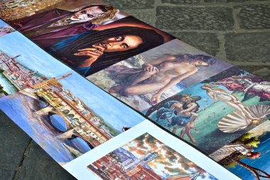 Sokakta Satılık Sanat Resim Sergisi