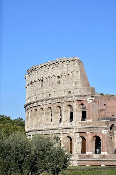 Romerska Colosseum i Rom — Stockfoto