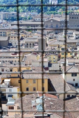 İtalya Floransa şehir üzerinde seyir
