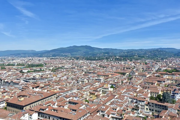 Looking out over the city of Florence in Italy — Stock Photo, Image