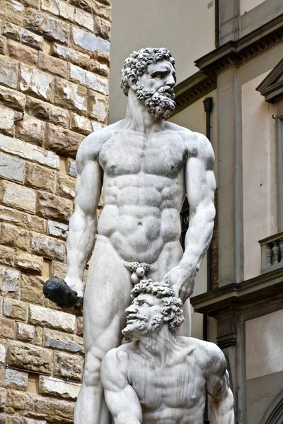 Римські статуї у Флоренції Італії — стокове фото