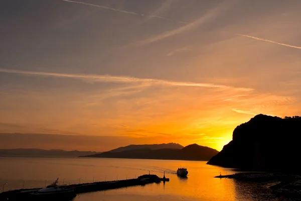 Günbatımı Capri Adası