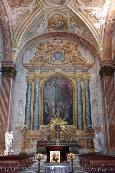 Inne i Basilica di Santa Maria Maggiore — Stockfoto