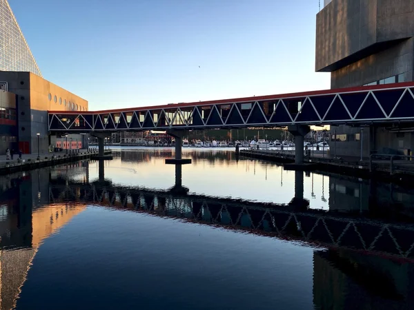 Baltimore inner harbor — Stock Photo, Image