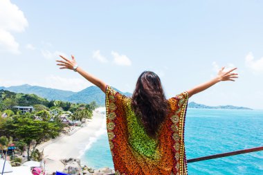 genç kadın bakış açısı, özgürlük zevk 