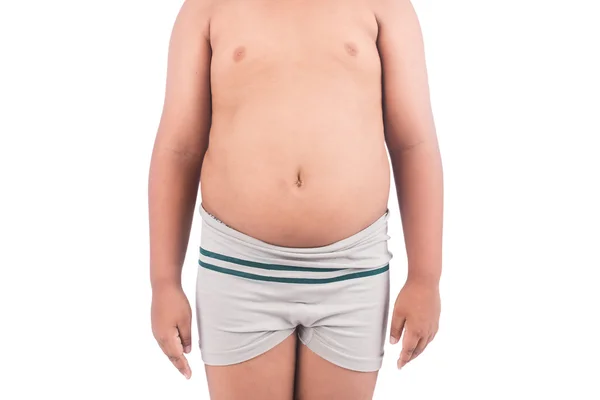 Parte do corpo do menino fay — Fotografia de Stock