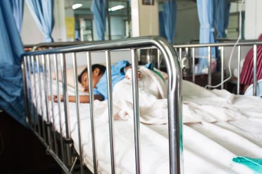 çocuk uyku hasta yatağı, küçük çocuk Hastanesi zekâ hasta üzerinde