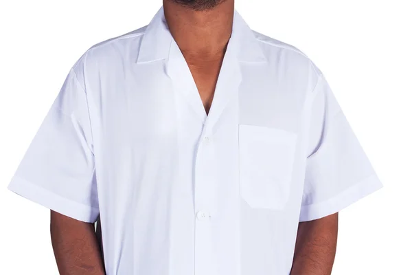 Férfi ruha, fehér háttér — Stock Fotó