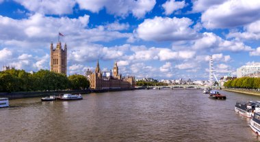 View Big ben ve Londoneye, İngiltere, İngiltere