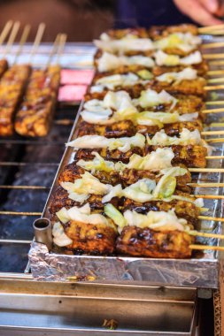 En popüler Tayvanlı geleneksel snack Barbekü stinky Tofu olduğunu