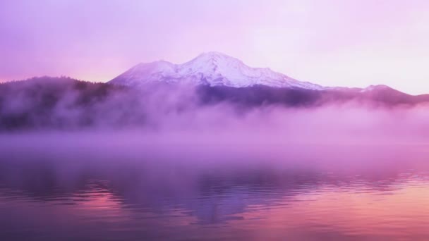 Montaña del Monte Shasta — Vídeo de stock