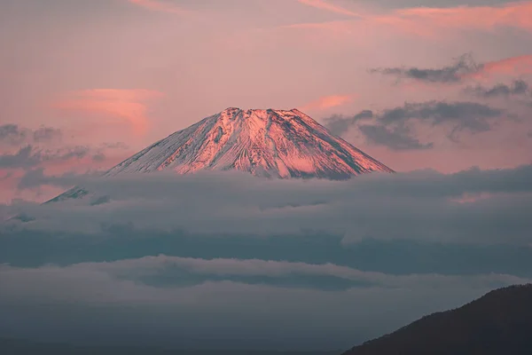 Κοντινό Πλάνο Του Βουνού Φούτζι — Φωτογραφία Αρχείου
