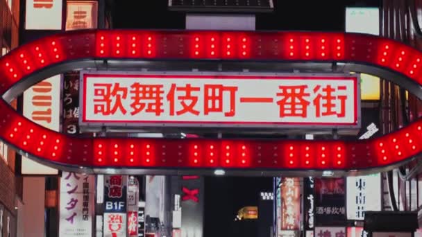 Pessoas Rua Tokyo Japão — Vídeo de Stock