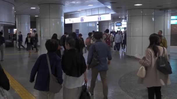 Asiatiche Metropolitana Tokyo Giappone — Video Stock