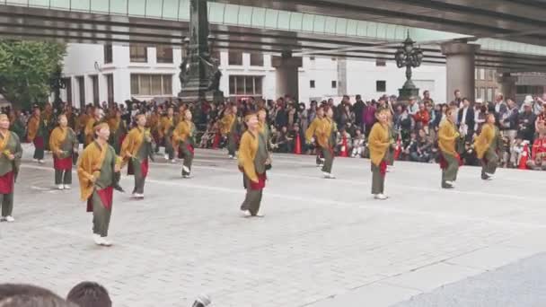 Lion Dancing Міаолі Хакка Ліхтар Фестиваль Дракон Бомбардування Традиція Тайвані — стокове відео