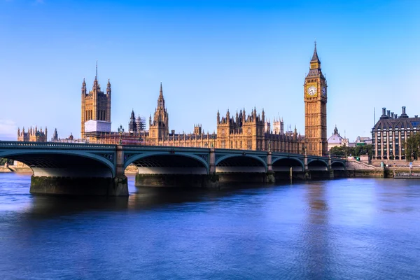 Big Ben i gryningen i England, Storbritannien — Stockfoto