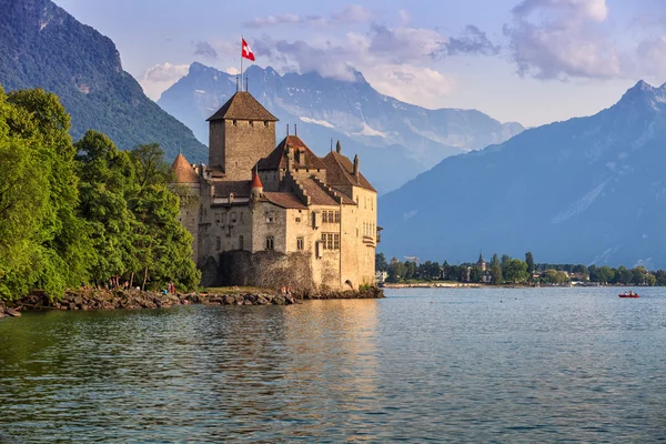 Chillon Castle Geneva Gölü
