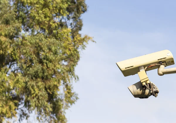 Telecamera di sicurezza nel parco — Foto Stock