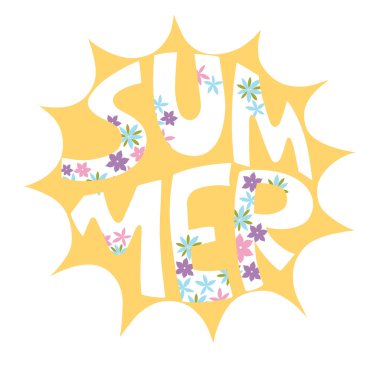 Güneşli parlak pozitif kompozisyon