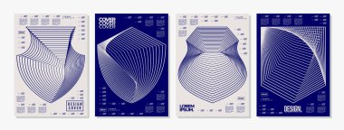 Dijital teknoloji güvenlik kalkanı kapağı arka planı ayarlandı