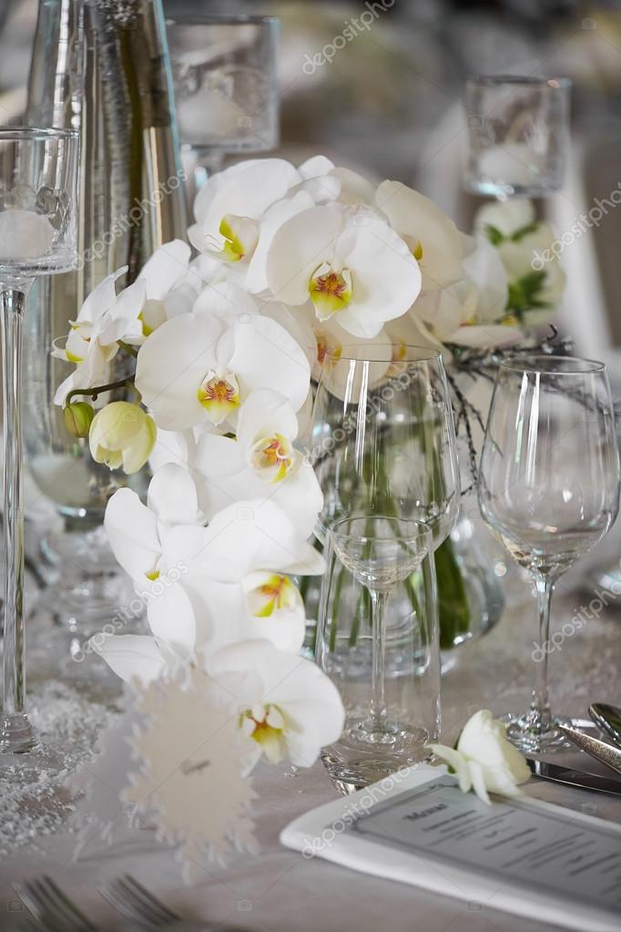 White orchids cheap wedding