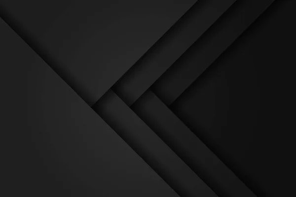Modern Siyah soyut tasarım geometrik arkaplan, kağıt biçimi