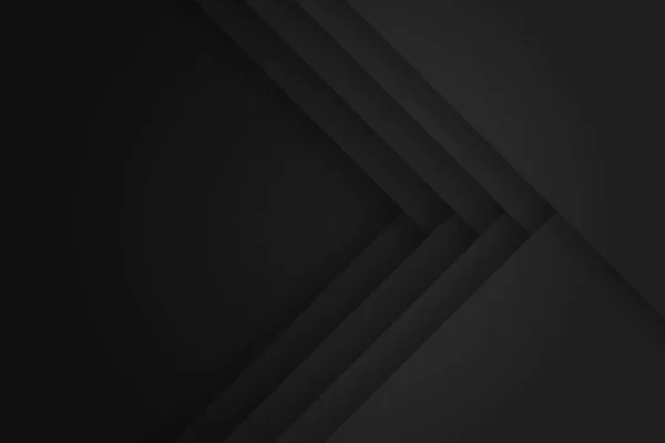 Modern Siyah soyut tasarım geometrik arkaplan, kağıt biçimi