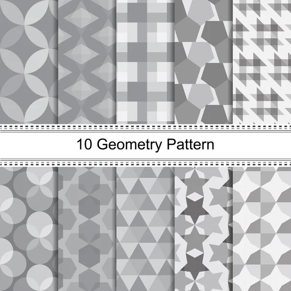 Geometría patrón sin costura — Archivo Imágenes Vectoriales