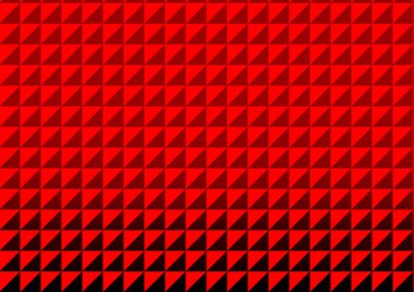 Kırmızı üçgen poligon Dikişsiz desen arka plan