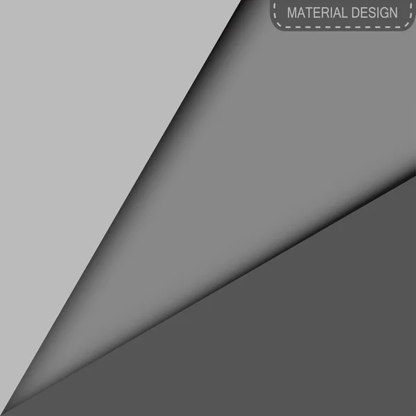 Material Design moderner Hintergrund — Stockvektor