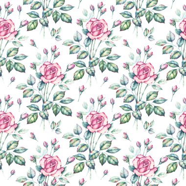 Retro semless background pattern. Perfect and elegant hand drawn background for wedding design invitations, birthday cards, wallpapers etc