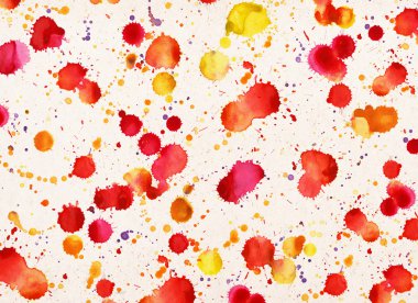 Abstract background with textured blots. Spoils of paint. Watercolor texture. Funny and elegant background for your design